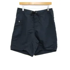 パタゴニア ショートパンツ ナイロンパンツ アウトドア ブランド ボトムス メンズ 32サイズ ネイビー patagonia 【中古】