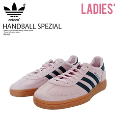 adidas (アディダス) HANDBALL SPEZIAL W (ハンドボール スペツィアル ウィメンズ) レディース ローカット スニーカー カジュアル ストリート CLPINK/ARCNGT/GUM2 クリアピンク/ネイビー/ガム IF6561