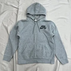 NIKE ナイキ　NIKE SB メンズ　パーカー　フーディ　フルジップ　サイズS グレー