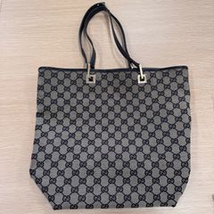 グッチ　GUCCI　GGキャンバス　バッグ　ハンドバッグ　トートバッグ　レディース