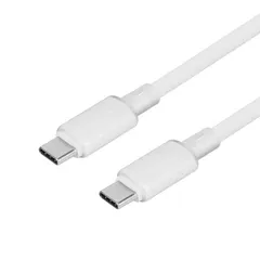 【 新品 未開封 】 OWLTECH Mignonne シースルーケーブル Type-C to Type-C 1.2m ミスティホワイト OWL-CBS1MINCC12-WH 未使用 送料無料