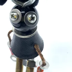 プラダ ロボット キーリング バッグチャーム サフィアーノ レザー メタル PRADA ABランク