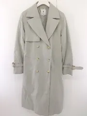 ◇ ◎ ROPE PICNIC ロペピクニック ベルト付 長袖 トレンチ コート サイズ40 グレー レディース  【中古】 【1206290000129】