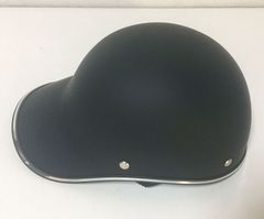 ヘルメット マットブラック サイクル 未使用 自転車  帽子型 メンズ レディース 大人用 おしゃれ つば付き 超軽量 野球帽スタイル