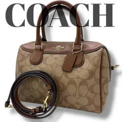 COACH コーチ　2way　ハンドバッグ　ミニボストンバッグ 斜め掛け