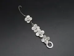 ANTEPRIMA アンテプリマ ラインストーン フラワー バッグチャーム キーホルダー レディース シルバー系 DH8882