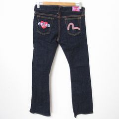 evisu ハート刺繍 ダークブルーデニム SIZE29 - メルカリ