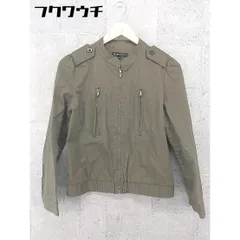 ◇ BEAUTY & YOUTH ビューティアンドユース UNITED ARROWS 長袖 ジップアップ ジャケット サイズM ブラウン レディース 【中古】 【1002801941369】