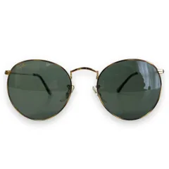 美品 Ray-Ban レイバン B&L ボシュロム USA製 ヴィンテージ 度無し べっこう柄 サングラス アイウェア ブラウン×ゴールド メンズ 古着 中古 USED