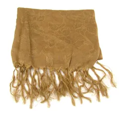 ルチアーノソプラーニ ストール 花柄 ブランド レディース ブラウン LUCIANO SOPRANI 【中古】