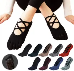 ヨガソックス ピラティスソックス 滑り止め 抗菌防臭 グリップソックス 5本指 靴下 ショート 程よい厚み 色あせない ピラティス ヨガ ダンス 滑り止め靴下 冷房対策 汗対策 レディース くつした くつ下 スポーツ