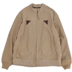 ビズヴィム visvim ジャケット ブルゾン GORE WINDSTOPPER 裏ボア ジップアップ アウター メンズ XL ベージュのサムネイル