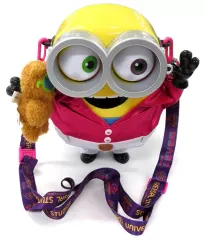 【中古】食器 ボブ フィーバー!! ミニオン・ポップコーンバケツ 「ミニオンズ」 ユニバーサル・スタジオ・ジャパン限定