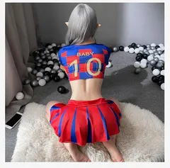 サッカー コスプレ チアガール スク水 スク水 セクシーランジェリー スクール水着 体操着 応援団 コスチューム チアリーダー 女子 高校生 学生 半袖 ミニスカート制服 JK ミニスカ セーラー服 かわいい 背中空き 可愛い プレゼント レディース 衣装