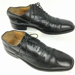試着交換OK！TOD'S　トッズ【size9/27.0-27.5-28.0】セミブローグ　キャップトゥ　ビジネスシューズ〈黒/BLACK〉メンズ 菅NO.WZG-131<sale>のサムネイル