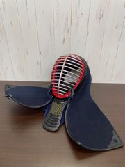 a542☆剣道防具☆面単品☆5㎜ミシン刺し☆つむじ64.5☆中学生～一般☆中古品