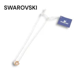 【新品 未使用】 SWAROVSKI スワロフスキー 5182088 ダブル ハート♪ Cupid ネックレス Sz.F レディース