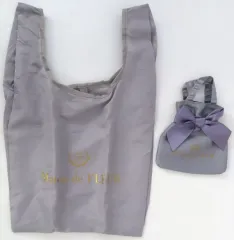 【中古】雑貨 グレイッシュブルー エコバッグ＆ミニミニリボントート Maison de FLEUR MY ECOBAG BOOK GRAYISH BLUE 付録 ローソン・HMV・HMV＆BOOKS online限定