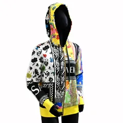 極美品 VERSACE パーカー ハート総柄 マルチカラー 40 極美品 VERSACE パーカー ハート総柄 マルチカラー 40 - メルカリ