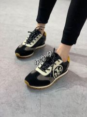 Tory Burch トリー・バーチ SNEAKER ステッチ牛革スポーツ＆カジュアルシューズ 35-40