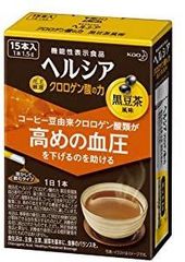 ヘルシア　クロロゲン酸の力　黒豆茶風味　7本 定価一箱2916円