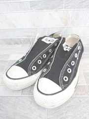 ◇ Θ converse コンバース 1C238 オールスター スリップ 3 スニーカー サイズ23.0ｃｍ ブラック系 レディース E  【1507100008510】
