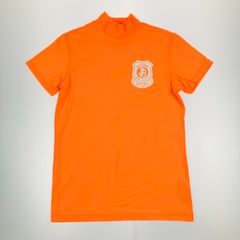 ▽▽Jack Bunny!! ジャックバニー レディース モックネックＴシャツ ネオンカラー オレンジ サイズ 1