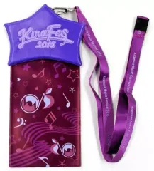 【中古】収納・携帯用アイテム 神谷浩史 チケットホルダー(パープル) 「Kiramune Music Festival 2015」