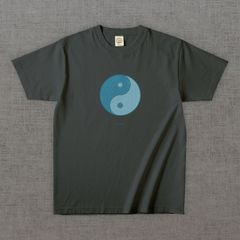 和柄Tシャツ　小紋 鮫 -彩・円-