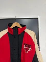 XL STARTER(スターター) NBA 90s シカゴ ブルズ スタジアム バーシティ ジャケット