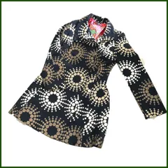 desigual ロングコート　新品未使用 Desigual by クリスチャンラクロワパターン柄 ロングコート