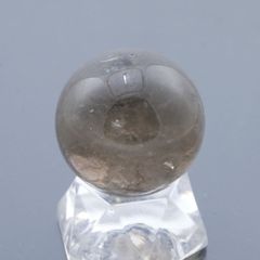 スモーキークォーツ丸玉 30.6mm 40g 天然石・置物 煙水晶 厄除け 除障 魔除け 破魔 台座は付属しません