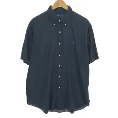 古着 ラルフローレン Ralph Lauren CLASSIC FIT 半袖 リネン ボタンダウンシャツ メンズXL/eaa460482のサムネイル