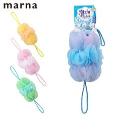 몸 수건 바디 스폰지 등도 씻을 수있는 비누 볼 거품 공장 마나 MARNA 거품 넷 몸 허리 몸 세척 거품 그물 끈 첨부 끈 끈 목욕 바디 케어 목욕 용품 목욕 용품 목욕 용품 목욕 용품