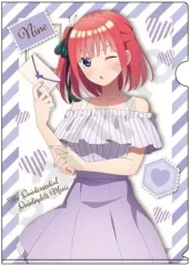 【中古】クリアファイル 中野二乃 Letter A4クリアファイル 「映画 五等分の花嫁」