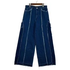 HARE ハレ カットオフデザインデニムパンツ sizeＳ/ブルー