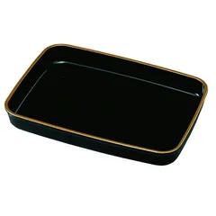 【新品】お盆　漆　越前塗　広蓋　15号　結納 越前塗広蓋（箱付） おしゃれ ひろぶた 結納 お盆 トレー 漆塗り