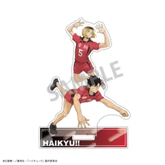 【新品/公式】ハイキュー!!_ペアアクリルスタンド／孤爪 研磨　黒尾 鉄朗 公式グッズ colleize