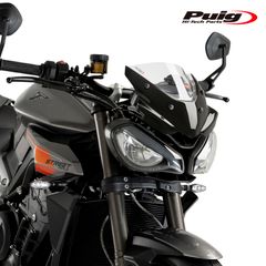 Puig 22234W NEW GENERATION SPORT [CLEAR] TRIUMPH STREET TRIPLE 765 R/RS(23-) プーチ スクリーン カウル