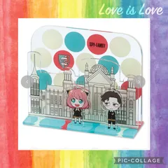 ☆しまむら☆スパイファミリー☆コラボ☆アクリルスタンド(アーニャ＆ダミアン)☆