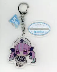 【中古】雑貨 湊あくあ アクリルスタンドキーホルダー 「バーチャルYouTuber ホロライブ」 C101グッズ