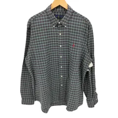 ラルフローレン RALPH LAUREN ポニー刺繍 チェック ボタンダウンシャツ メンズ  XL