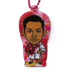 【中古】キーホルダー・マスコット(男性) AKIRA(EXILE) クリアチャーム 2018桜ver. EXILE TRIBE STATION オンラインカプセル