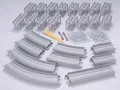 TOMIX　複線高架線　４種類　カーブ　ストレート　スラブレール TOMIX スラブレール Vol.1