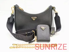 PRADA プラダ Re-Edition 2005 サフィアーノレザー バッグ【B1643】