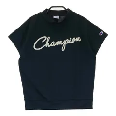 サイズ：LARGE CHAMPION GOLF チャンピオンゴルフ 2023年 ハイネック 半袖Tシャツ  ブラック系 [240101519932] ゴルフウェア レディース ストスト
