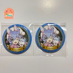 常MOS いきなりステーキ コラボ ホログラム缶バッジ 大空スバル 2個
