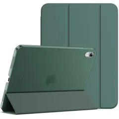 【人気商品】iPad（A16）ケース 第11/10世代（2025/2022モデル）用スリムスタンドハードバック ウェイクアップ/オートスリープ機能付き JEDirect タブレットカバー (ミスティブルー)