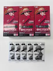 ワンピースカードゲーム『受け継がれる意志』３BOX＋特典カード５枚セット