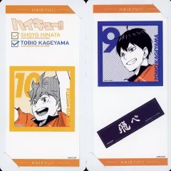 【中古】食玩 ステッカー・シール 日向翔陽＆影山飛雄 「ハイキュー!! きゃらくたぶるステッカーズ3」
